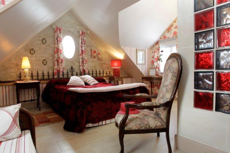 Le Grand Logis - Guest House - Bed And Breakfast Marchais  Rum bild